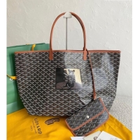 Grade Quality Goyard Saint Louis GM Bag with Bulldog Print 2056 Brown 2026