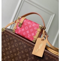Shop Best Louis Vuitton Side Trunk PM Bag in Monogram Origine Rose Ruban Canvas M27784 2026