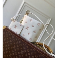 Buy New Cheap Louis Vuitton All In BB in Milky White/Peach Cowhide Leather M28315 2026