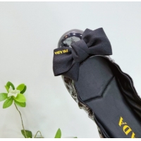 Purchase Prada Patent leather ballerinas flat with bow Black 1F322O 0227122