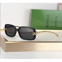 Good Looking Bottega Veneta Sunglasses BV1439S Black/Gold 2026