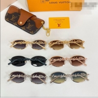 Good Looking Louis Vuitton Sunglasses Z3171U Silver/Light blue 2026