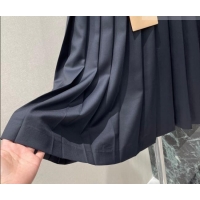 Best Price Miu Miu Jacket and Skirt Set MM020623 Black 2026