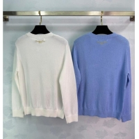 ​Top Design Dior Embroidered Sweater DR020602 White 2026