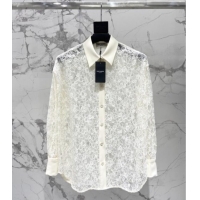 Good Taste Saint Laurent Lace Jacket 0206 White 2026