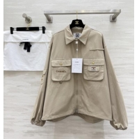 Fashion Discount Chanel Jacket CH030309 Khaki 2026