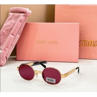 Best Price Miu Miu Sunglasses SMUB51S Red 2026