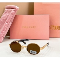 Top Grade Miu Miu Sunglasses SMUB51S Brown 2026