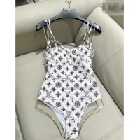 ​Big Discount Louis Vuitton Monogram Swimsuit 0723 White 2025