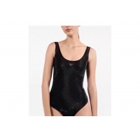 ​Top Grade Prada Shiny Swimsuit 0723 Black 2025