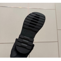 Classic Hot Celine Platform Slides Sandal in Calfskin Leather 0227018 Black 2026