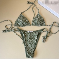 Super Quality Loewe Anagram Bikini 0723 Green 2025