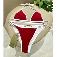 Top Quality Gucci GG Bikini 0723 Red 2025