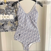 ​Grade Design Dior Oblique Swimsuit 0723 Blue 2025
