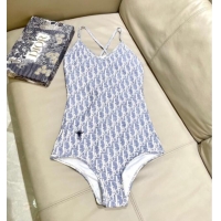 ​Grade Design Dior Oblique Swimsuit 0723 Blue 2025