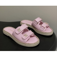 Buy New Cheap Chanel Mules Sandal with Chain Pink Lambskin 6022814 2026