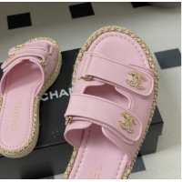 Buy New Cheap Chanel Mules Sandal with Chain Pink Lambskin 6022814 2026