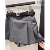 Traditional Specials Miu Miu Mini Skirt Shorts 0310 Grey 2026