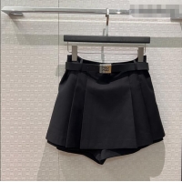 Grade Quality Miu Miu Mini Skirt Shorts 0310 Black 2026