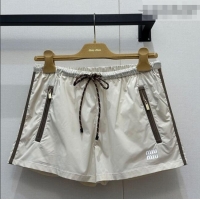Grade Promotional Miu Miu Nylon Shorts MM031003 Khaki 2026