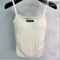 ​Top Quality Miu Miu Wool Knit Vest MM031006 White 2026
