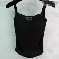 Fashion Discount Miu Miu Wool Knit Vest MM031006 Black 2026