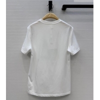 Low Cost Dior Cotton T-Shirt DR031101 White/Green 2026