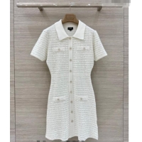 Market Sells Chanel Tweed and Sequins Dress CH031107 White 2026