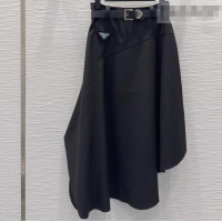 Luxury Inexpensive Prada Long Skirt PR031105 Black 2026