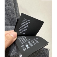 Spot Bulk Prada V-Shaped Cashmere Vest PR031107 Dark Grey 2026