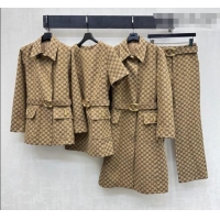 ​Grade Quality Gucci GG Cotton Coat GG031101 Beige 2026