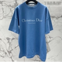 Top Quality Dior Cotton T-Shirt DR0311012 Blue 2026