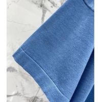 Top Quality Dior Cotton T-Shirt DR0311012 Blue 2026