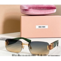 Hot Sell Cheap Miu Miu Sunglasses MU168AV Green 2026
