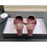 Perfect Chanel Lambskin Leather Slingbacks Pump 6.5cm G31318 Burgundy/Black 2026