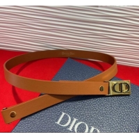 Grade Design Dior 30 Montaigne Treasure Belt 2cm in Calfskin Leather DR091201 Black 2025