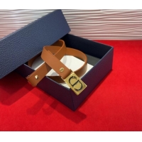 Grade Design Dior 30 Montaigne Treasure Belt 2cm in Calfskin Leather DR091201 Black 2025