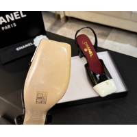 Sumptuous Chanel Slingbacks in Patent Calfskin 9cm Heel G47204 Black Spring Summer 2026