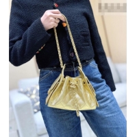 Classic Discount Chanel 25 Mini Handbag in Grained Calfskin AS5631 Gold 2026 Top Quality