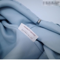 Grade Quality Bottega Veneta The Pouch in Soft Intrecciato Calfskin 31702 Light Blue 2026