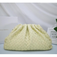 New Release Creation Bottega Veneta The Pouch in Soft Intrecciato Calfskin 31702 Yellow 2026