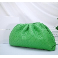 New Cheap Bottega Veneta The Pouch in Soft Intrecciato Calfskin 31702 Green 2026