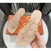 Popular Style Hermes Mykonos Sandals in TPU 6020301 Beige 2026