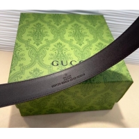 Good Product Gucci Double G Leather Belt 3cm with Round Pin Buckle 633125 Dark Brown 2025