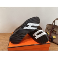 Classic Hot Hermes Bouncing Sneakers in Perforated Suede Dark Brown 2026 H261013