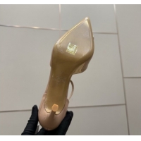 Luxury Discount Valentino Vlogo Signature D'Orsay Pumps 8cm in Patent Leather Pink 0224054