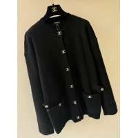 ​Good Product Chanel Wool Knit Jacket CH091962 Black 2025