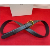 Good Looking Celine Triomphe Medium Belt 2.5cm with Pin Buckle in Calfskin Leather CE031602 Dark Brown 2026