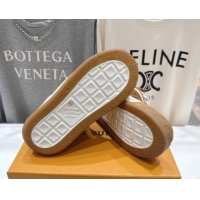 Most Popular Louis Vuitton LV Tilted Sneakers in Suede Tan 2026 1AJTJ9