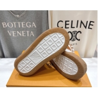 Top Design Louis Vuitton LV Tilted Sneakers in Suede Camel 2026 1AJTJ9